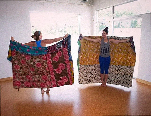 5 Pcs Vintage Kantha Quilt Handmade Throw Reversible Blanket Bedspread Cotton
