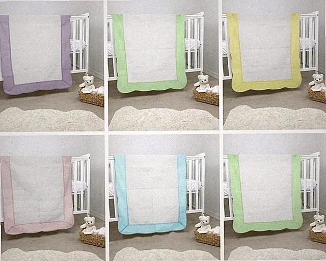 Handmade Baby Quilt For Nursery Warm Soft Baby Blanket Cotton Crib Quilt