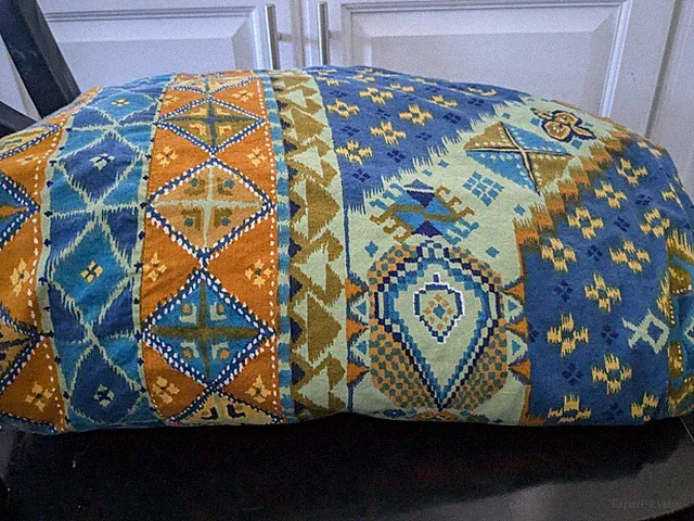 Unique Pretty Handmade Bohemian Tribal Topper Coverlet Full 96 X 78